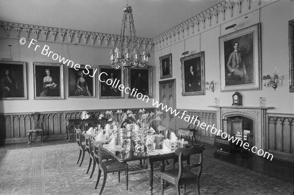 DROMOLAND CASTLE  IN DRAWING ROOM